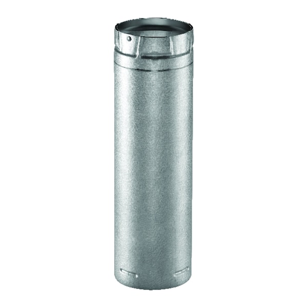 DuraVent 3 in. D X 6 in. L Steel Double Wall Stove Pipe